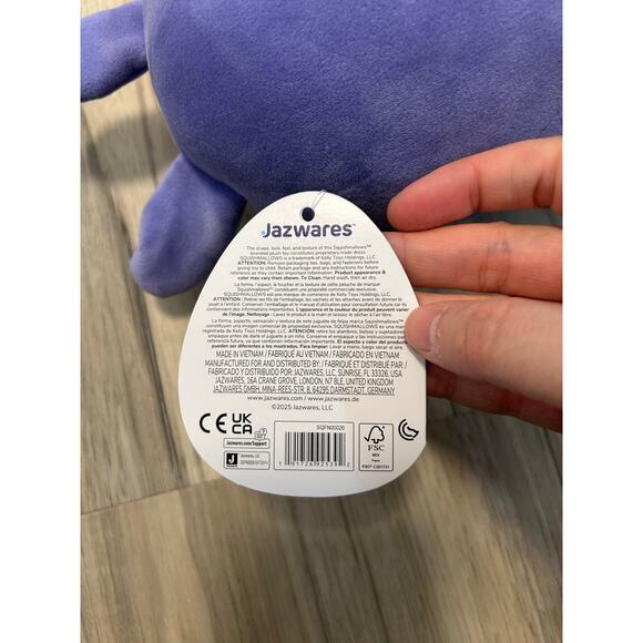 Squishmallows Five Nights at Freddys FNAF Classic Bonnie Jazwares Plush NWT - Picture 5 of 7